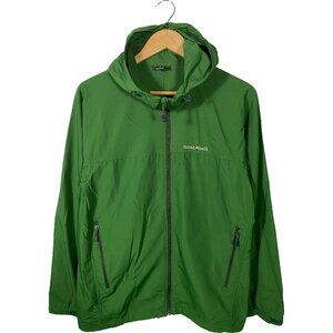 Montbell Japan Lightweight Green Windbreaker Size S
